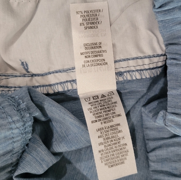 Lucky Brand Coronet Blue Shorts Size 14/16 - Picture 4 of 6